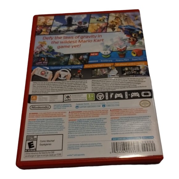 Wii U Super Mario Bros. Mario Kart 8 Original Nintendo Wii U - Picture 3 of 6